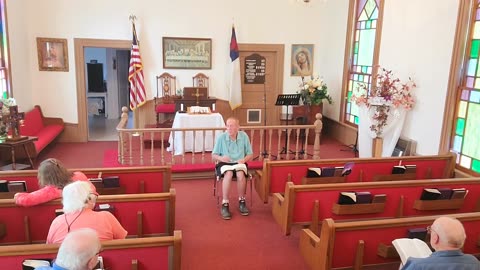 Vernon Chapel Bible Study (1st Cor. Ch.14-16 Do With Love) led by Woody Sadler 5/28/2025