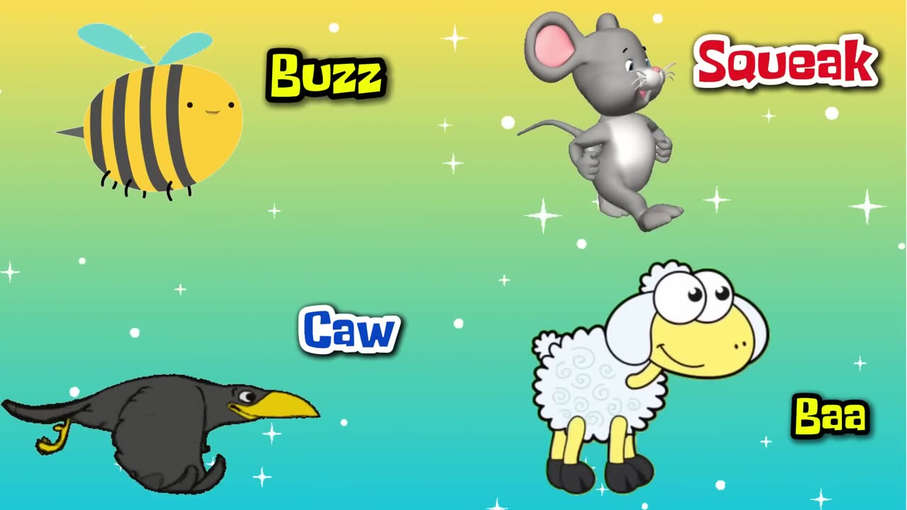 Farm Animal Sounds Song S0101 | Little Bunny Learns | Nursery Rhymes