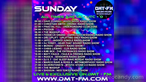 DMT FM Weekly Schedule 21-07-2025 - 27-07-2025