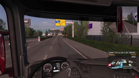 Euro Truck Simulator Prague to Kassel 500 km Realistic Driving | Ultra Graphics Gameplay