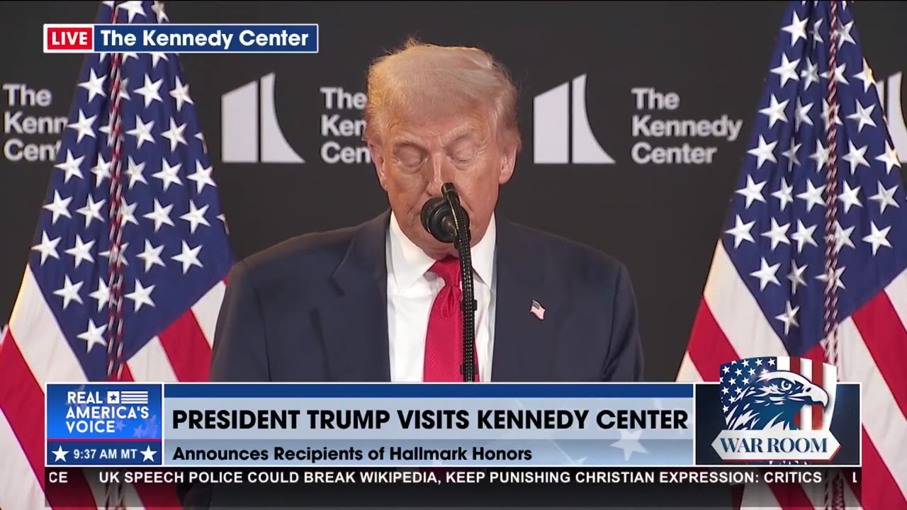 POTUS REVEALS FIRST KENNEDY CENTER HONOREE
