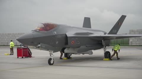 Belgium modernises its air defence with new F-35s to better defend NATO airspace