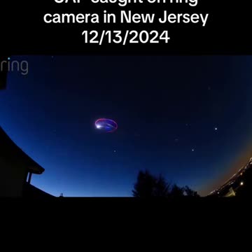UAP on Ring Cam