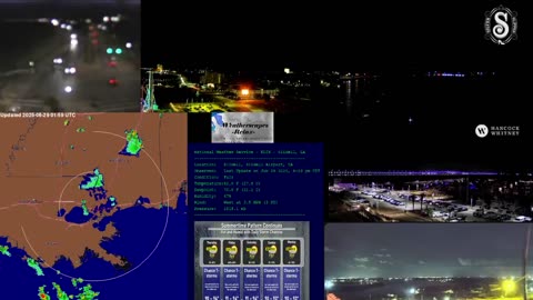 6.28.2025-9:00pm-Vintage Weather Channel / Radar- cameras of weather conditions