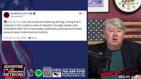 LIVESTREAM - 8:00am ET - Voice of Rural America with BKP