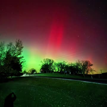Geomagnetic storm brings dazzling northern lights to U.S. skies