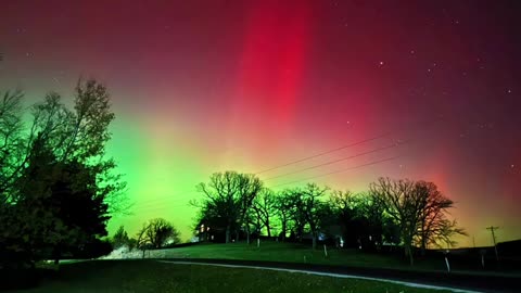 Geomagnetic storm brings dazzling northern lights to U.S. skies