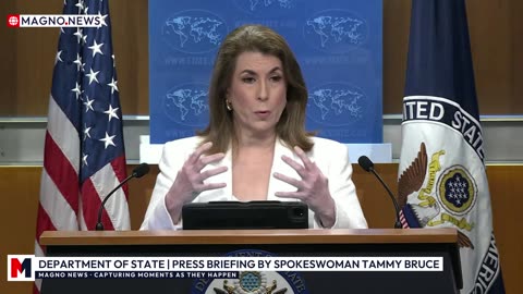 🇺🇸 Department of State Briefing with Tammy Bruce ahead Trump-Putin Peace Talks in Alaska [LIVE]