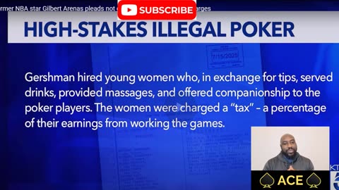 Gilbert Arenas LOCKED UP by Feds for Illegal Gambling Ring