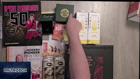 Paltrobox #468 Unboxing! Iron Maiden At 50, GoodRings, Maizly, Anti-NA Sips, Dogfish Head & More