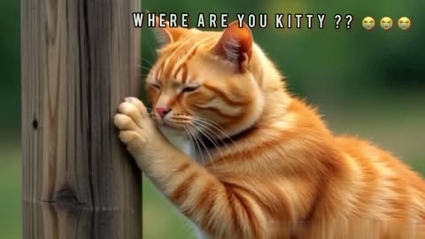 Alone for the first time...kitten...without mama