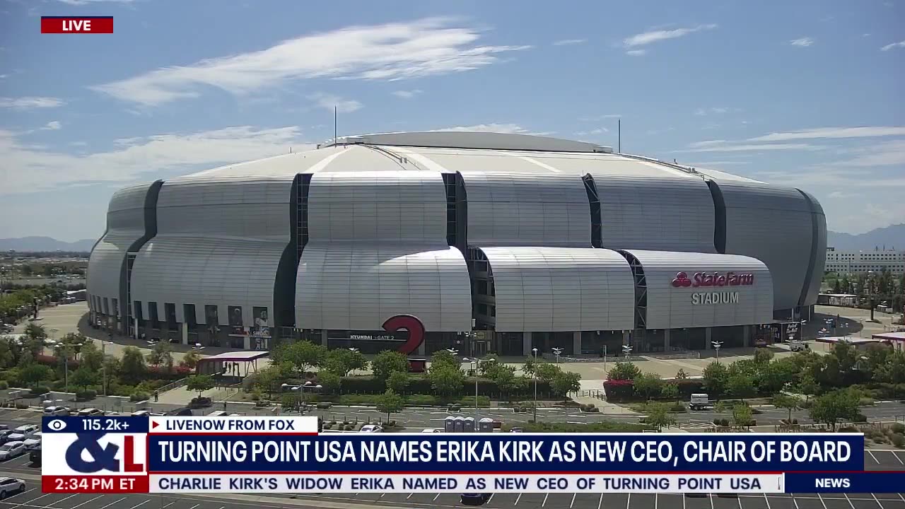 BREAKING: Erika Kirk named new CEO of Turning Point USA