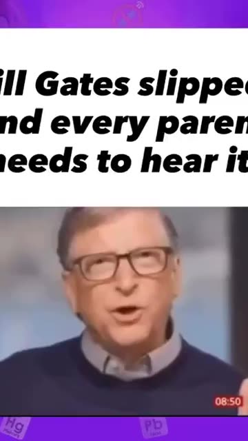 Bill Gates slipped, and every parent needs to hear it.