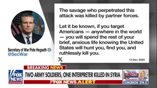 Two US Soldiers Killed In Syria by ISIS Terrorists