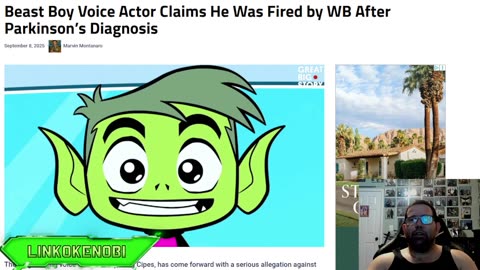 Beast Boy Voice Actor Fired After Telling WB About His Parkinson's Disease