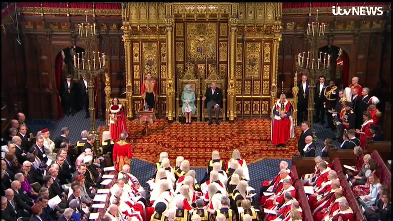 Live Queen's Speech delivered at state opening of Parliament ITV News