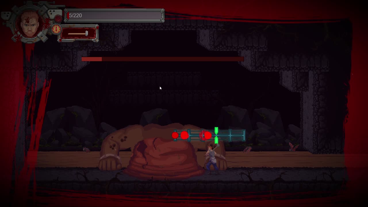 Becloudead - Holiday Specials - gameplay Platformer Hack n slash Horror