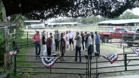 Skipper Calder & Cowboy-up Ministry bring horse training with a message at 11am.