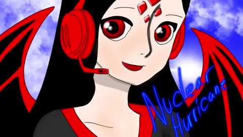 Oc speedpaint the thumbnail for my upcoming nuclear podcasts