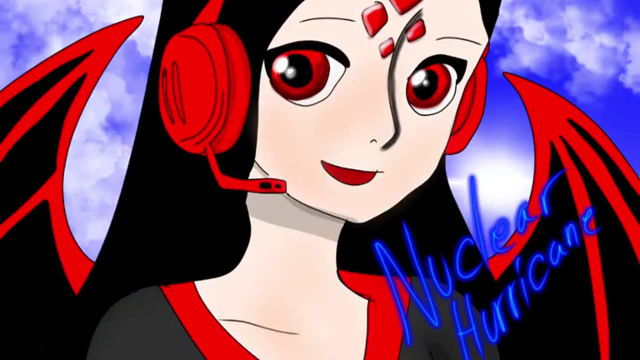 Oc speedpaint the thumbnail for my upcoming nuclear podcasts