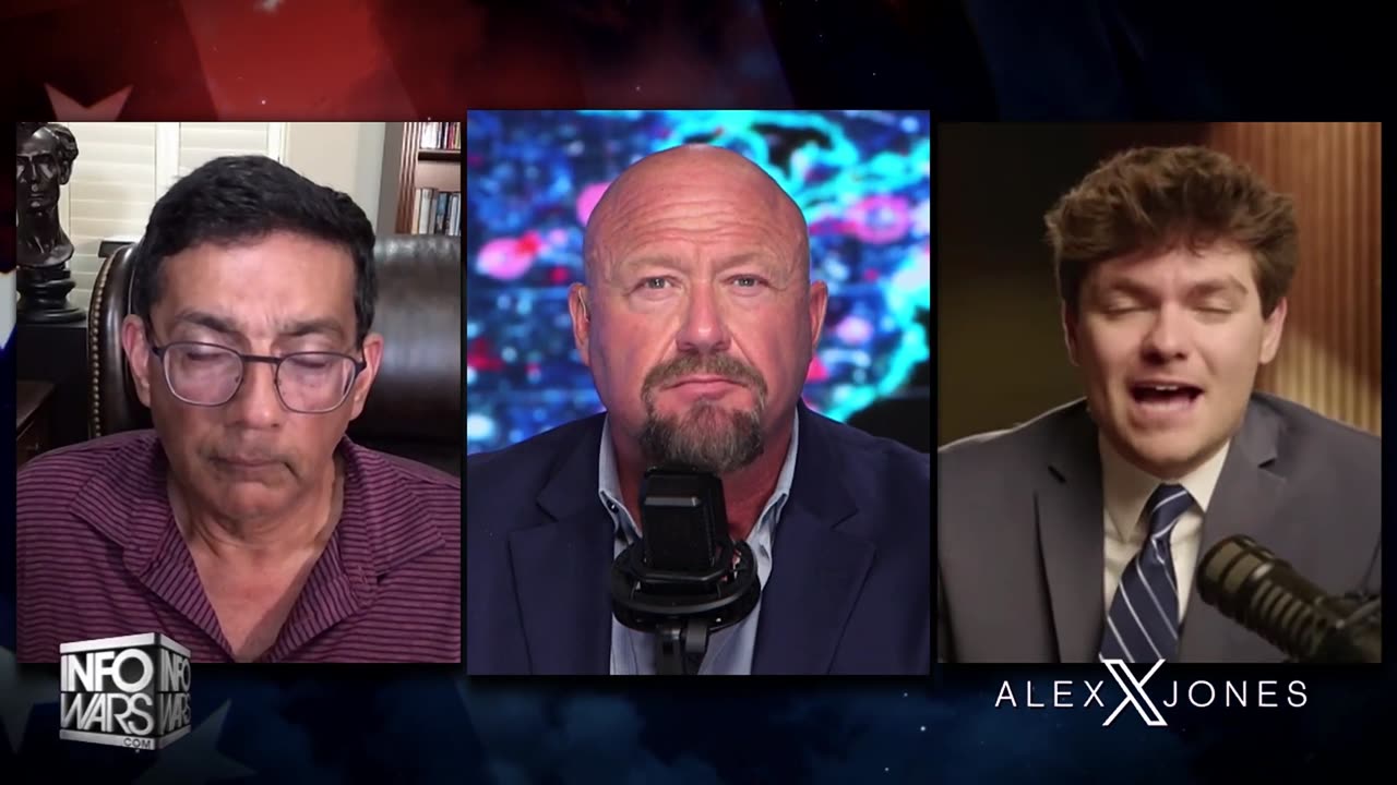 IRAN WAR DEBATE: Dinesh D’Souza vs Nick Fuentes - INFOWARS