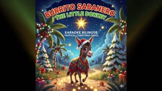 🫏 Mi Burrito Sabanero / The Little Donkey KARAOKE BILINGÜE 🎄 Villancico