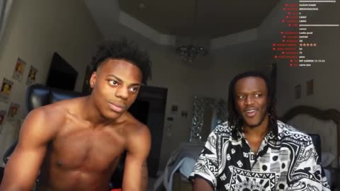 IShowSpeed LAUGHS at KSI forehead