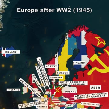 Europe before WW2 (1939) vs Europe after WW2 (1945)-1