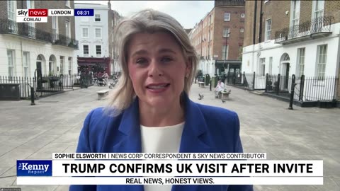 Following King Charles' invitation, Donald Trump confirms his "unusual" visit to the UK.