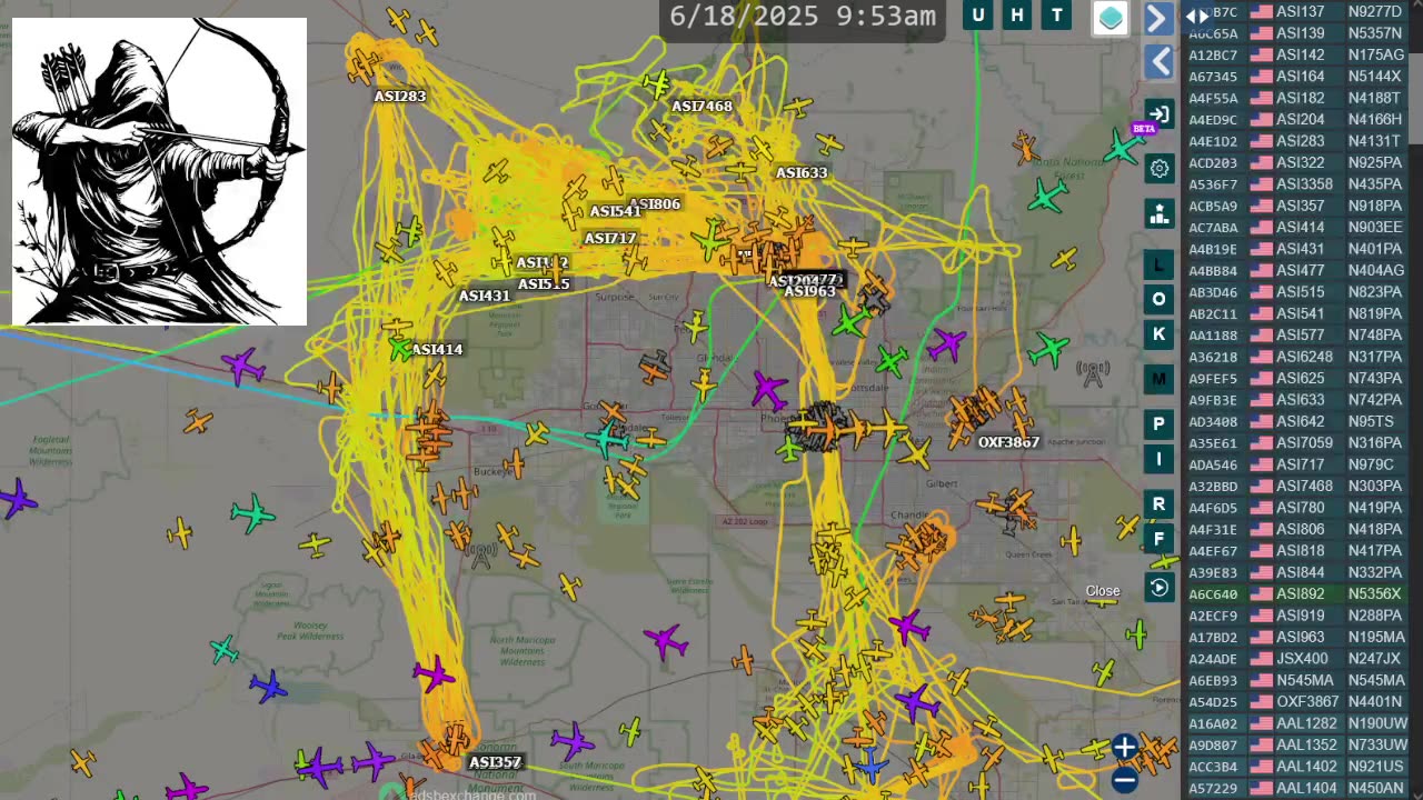 Bird Mafia Utah continues to PEDDLE its WARES over AZ - Jun 18th 2025 -