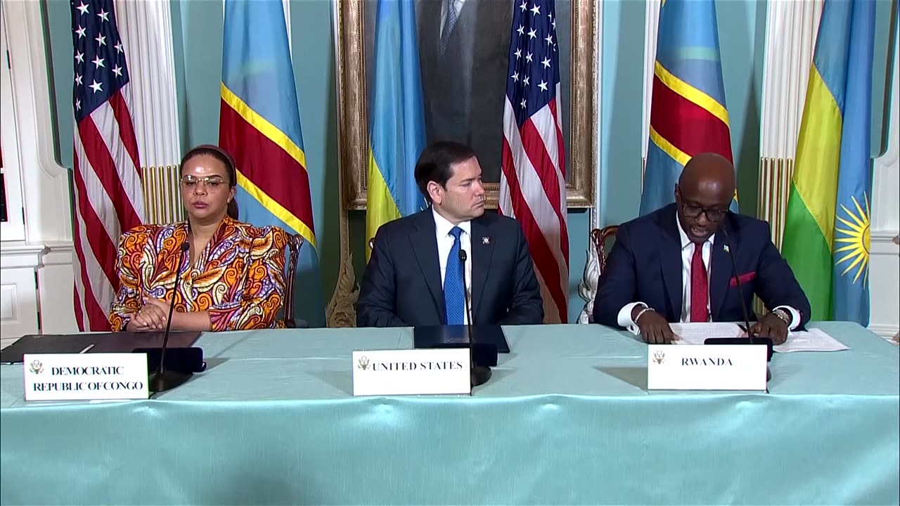 Congo and Rwanda sign pathway to peace in US-brokered agreement