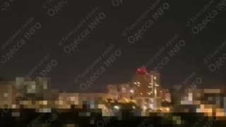 🙏 More footage of Shahed strike on a residential building in Odesa