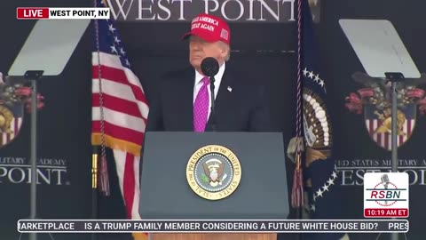 RSBN President Trump Delivers Commencement Speech to the 2025 West Point Graduates - 5-24-25