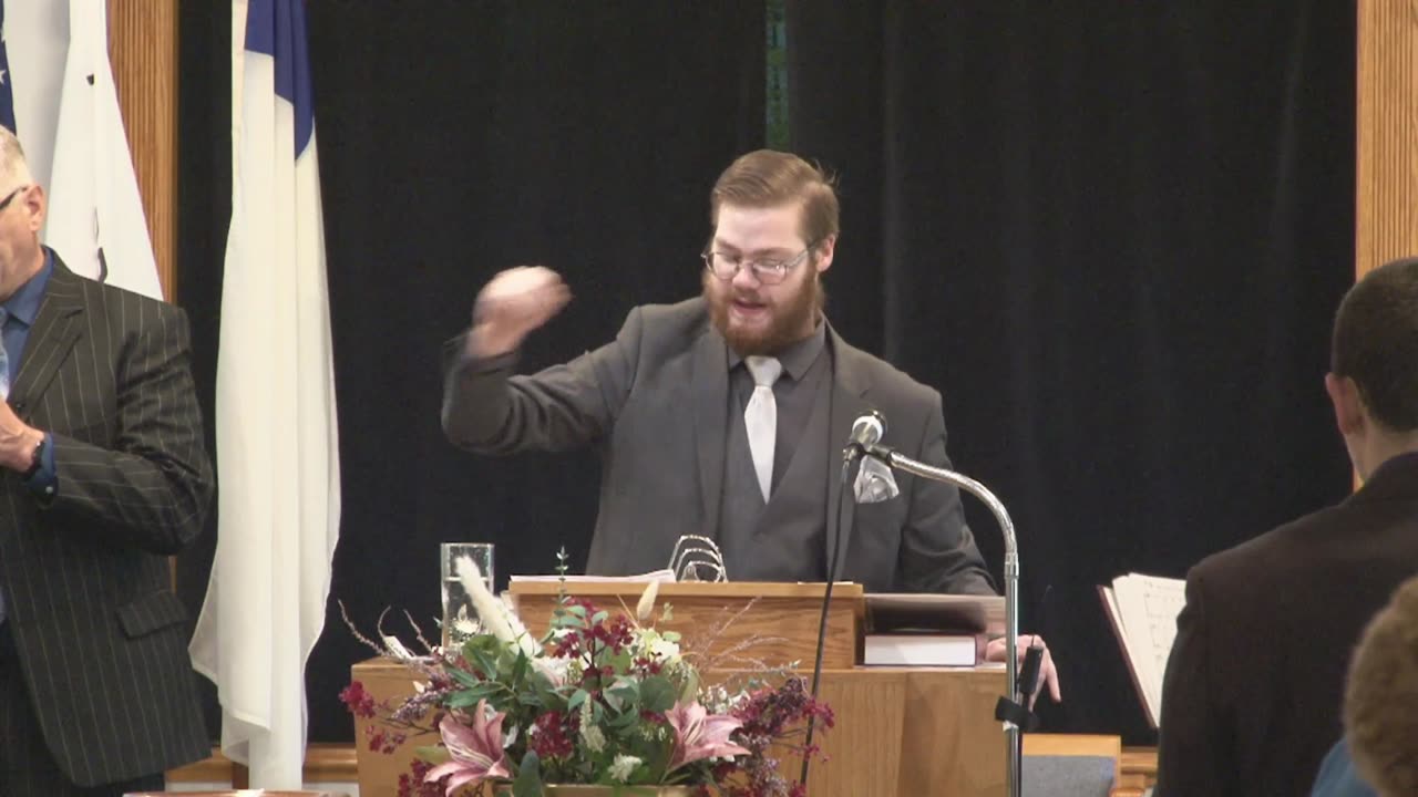 Sunday School. Pastor Troyer; God Sends Jonah