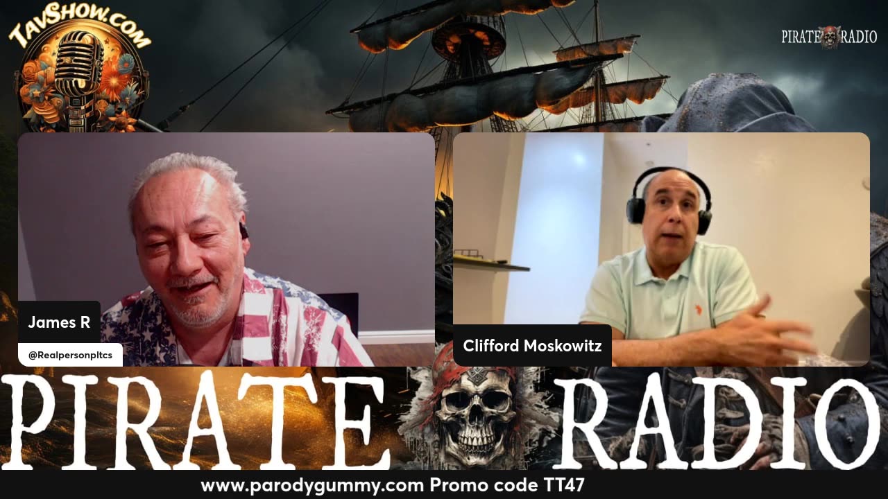Pirate Radio 05/05/25 /Cinco De Off the Cliff @CliffMoskowitz/ ParodyGummy.com Promo: TT47