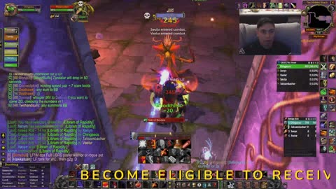 LBRS CHERRY POP?! LVL 60 WARRIOR HARDCORE WoW