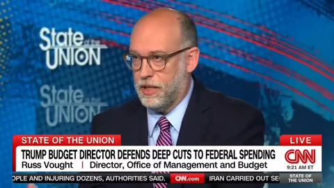 OMB Director Schools CNN Host On The Law
