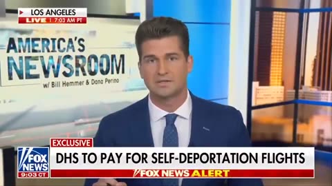 DHS will announce today that they're going to start paying for the commercial flights of illegal aliens who self-deport