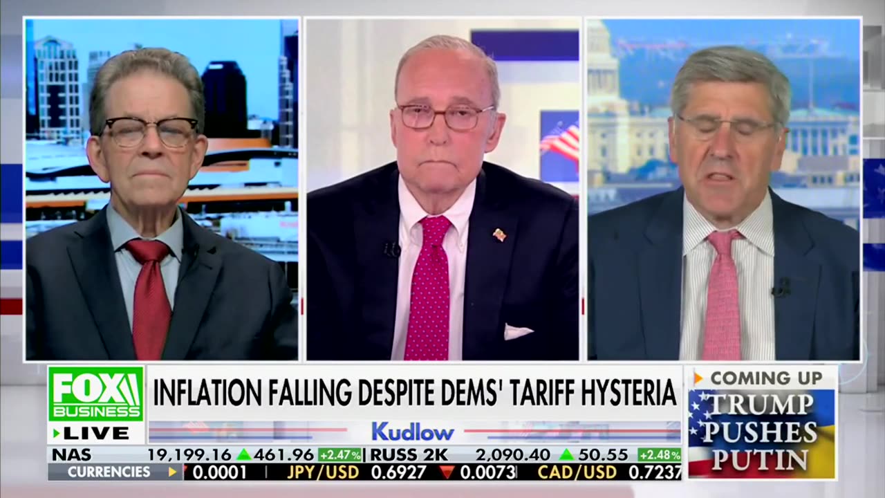 Steve Moore Admits He Was 'Wrong' In Predicting Trump's Tariffs Would Cause Inflation To Spike