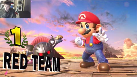 Meta Knight And Mario VS Sonic And Pikachu The Pokemon In A Super Smash Bros Ultimate Match