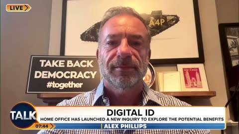"Tony Blair's response to any problem is 'let's get Digital ID'" - Alan Miller