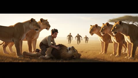 Lioness Protects Ranger From Poachers! Unlikely Alliance