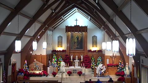 Mass 11 AM, Holy Family 122825AD