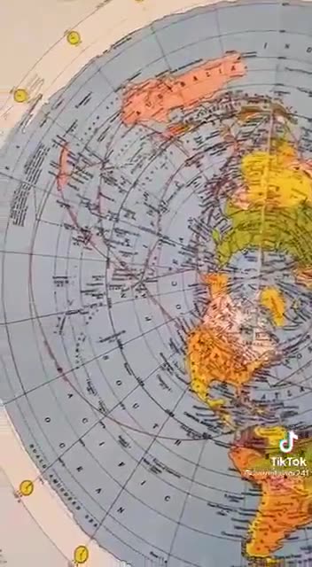 Flat Earth map is used by all airplane auto-pilot navigation. What does the bible say?