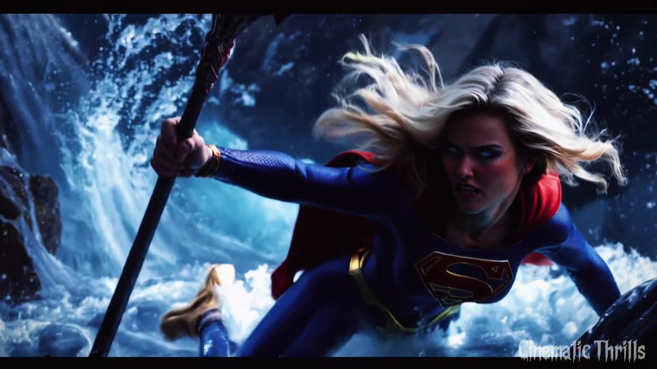 Supergirl Trapped in Aquaman’s Dark Abyss