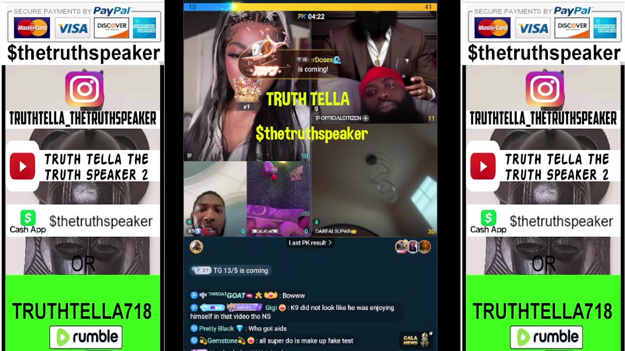 LIYAH THE DOLL TEAM PK BANGOUT WITH DAREALSUPABIHH, K9, WHO GOT AIDS & WHO A BOTTOM & MORE