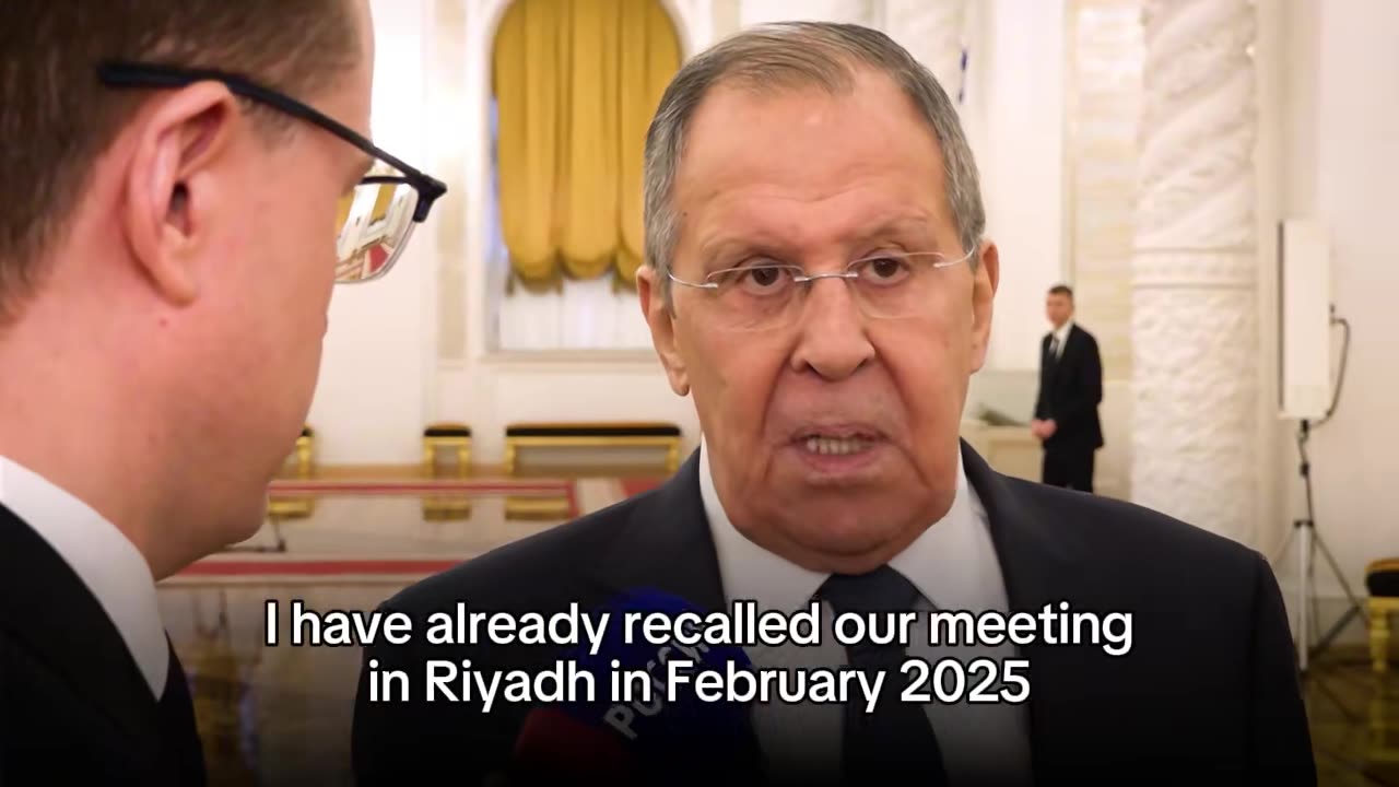 🎙 Russian Foreign Minister Sergey Lavrov’s answer