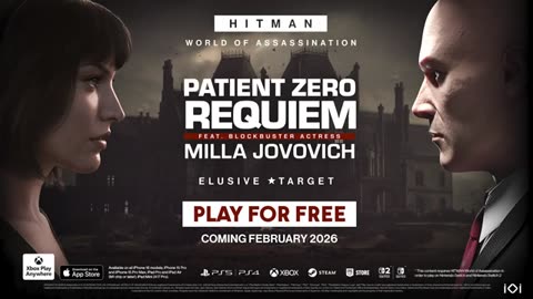 Hitman: World of Assassination - Patient Zero Requiem (ft. Milla Jovovich) Trailer | The Game Awards