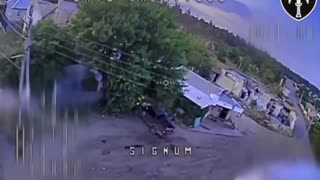 🎯🛸 Ukraine Russia War | Ukrainian FPV Drone Hits Russian Soldier | RCF
