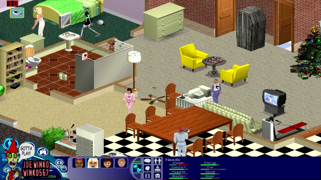 Sims 1 Gameplay Series 1x29 Joe Winko